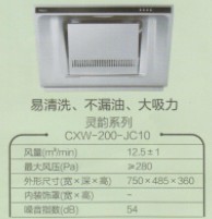 【易清洗 不漏油 吸油煙機(jī) CXW-200-JC10系列】價格,廠家,圖片,油煙機(jī),江陰市華士海平電器商行-